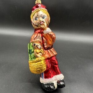 1995 CHRISTOPHER RADKO PERSONAL DELIVERY ORNAMENT 8" 95-116-0